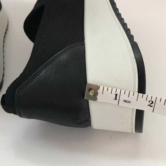 IMAC Slip On Platform Sneakers Made in Italy Black Women’s Size EU 40 US 9.5 - Picture 16 of 16